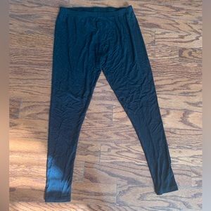 Melange Black Leggings Size L